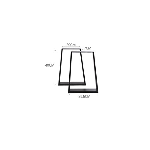 Industrial trapezoid bench - trapezoid,