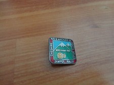 VINTAGE AJS MATCHLESS JAMPOT RALLY WREXHAM 1994 MOTORCYCLE ENAMEL PIN BADGE