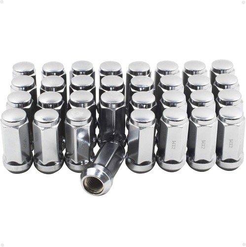 24x chrome m14x1 lug nuts - chrome, m14x1.5