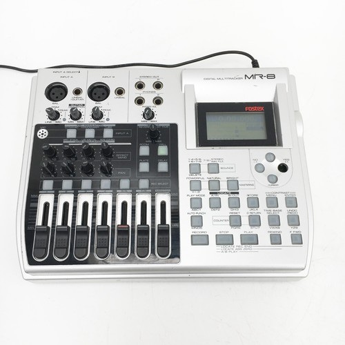 Fostex portable 8 track - mr-8, 8-track