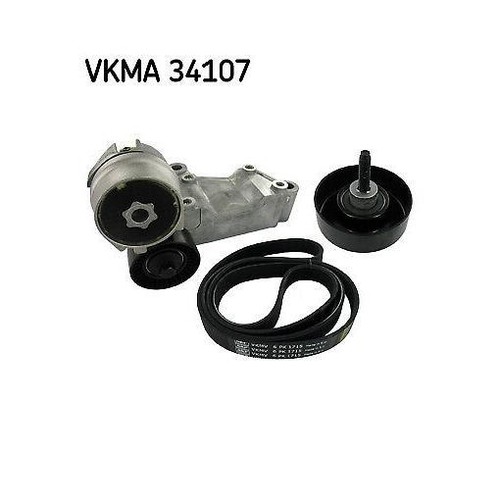 Ribbed belt set skf vkma - set,