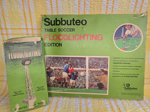 1970s 80s subbuteo - 1970s/80s, table