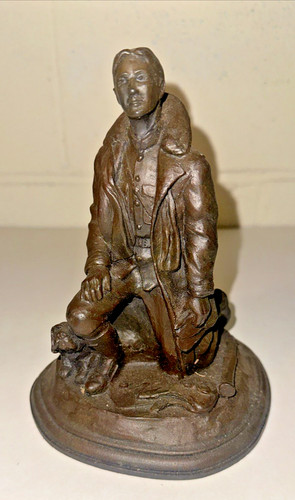 Cold cast bronze resin statue - cold,
