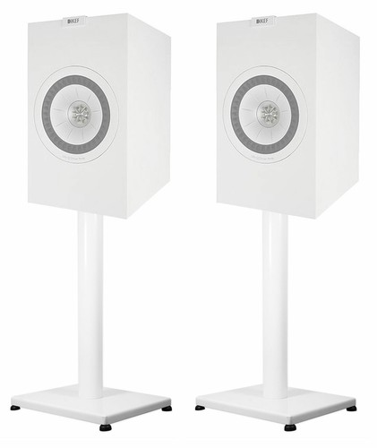 Pair steel white stands - 29”,