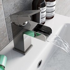 Waterfall Bathroom Sink Tap