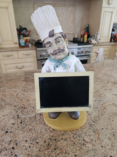 French chef baker - baker, statue