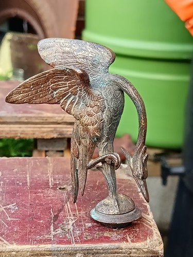 Art deco rare brass bronze - /,