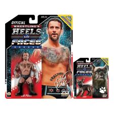 WWF/WWE Hasbro Style CM PUNK + LARRY Heels & Faces Zombie Sailor Retro 2025