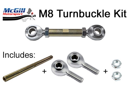 Turnbuckle kit adjustment - m8,