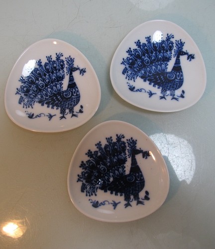 Rosenthal plates peacock - 3,