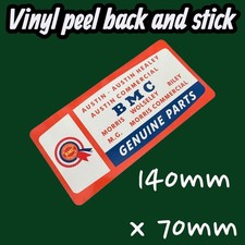 BMC Parts Vinyl Sticker
