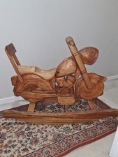 Childs Solid Wood Carved