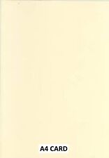 A5 or A4 IVORY CREAM CARD 160gsm SHEETS - WEDDING ARTS AND CRAFTS SELECT AMOUNT