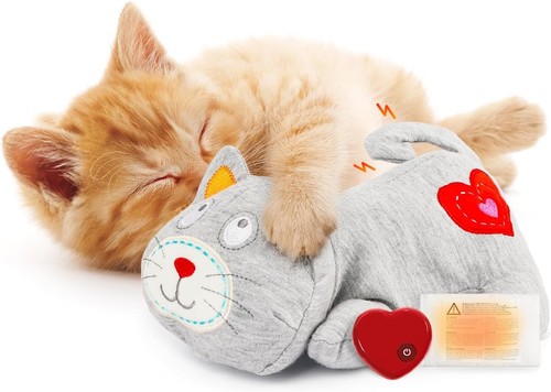 Plush cat comfort toy - toy, cats