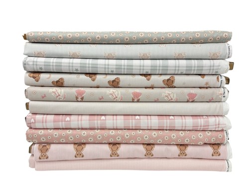 Baby fabric cotton - cotton, toybox