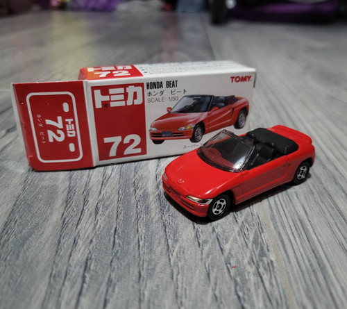 Tomy honda beat red tomica - tomica, no