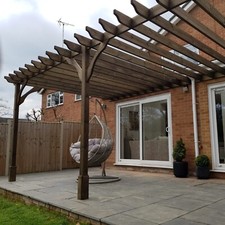 Garden Wooden Gazebo Pergola
