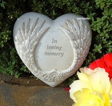 Memorial Grave Plaque Heart