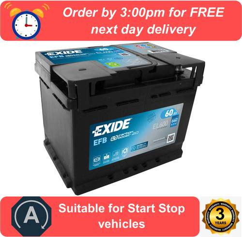 Exide micro hybrid efb - exide,