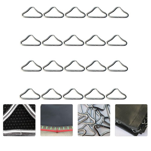 Pcs trampoline buckles plum - 40,