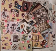 large Bundle Of Gorjuss  Paper craft Card Making Supplies