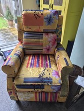 Fabric Gold Pathchwork Mary