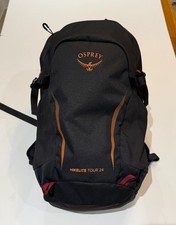 Osprey Hikelite Tour 24L Backpack - Black - Excellent Condition