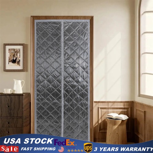 Insulated door curtain - door,