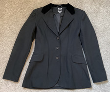 DUBLIN HOBART ladies black traditional show jacket size 12