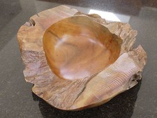 Teak Fruit Bowl reclaimed teak