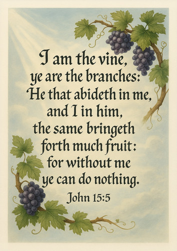 Bible verse christian john - -,