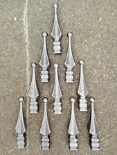 80 X Metal Weldable Rail Head Wrought Iron Rounded Safety Top Gate Railing Fence