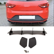 Fits Seat Leon Cupra MK3 5F 13-16 Rear Diffuser & Side Splitters Body Kit Gloss