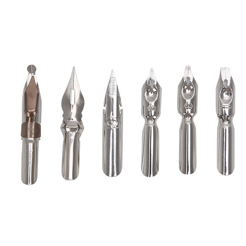 Dip pen calligraphy set brown - dip,