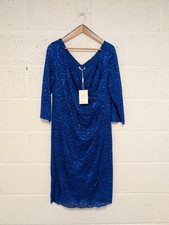 Gina Bacconi Sequin Wrap Dress