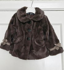 Girls Faux Fur Coat Soft