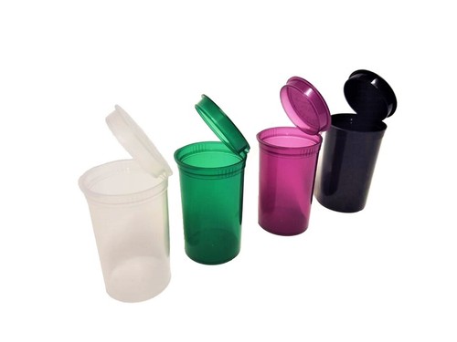 Plastic stash jar - jar, pop