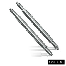 2 x Watch Strap Pins Spring