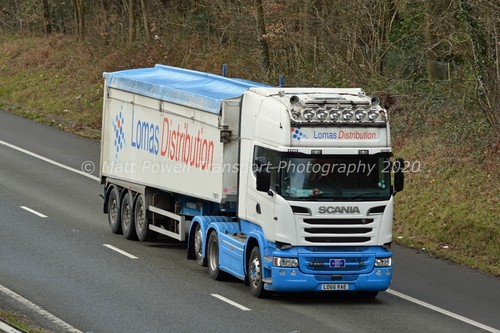Truck photo 12x8 - -, scania