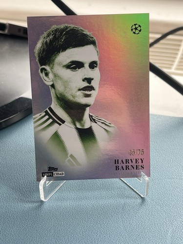 Harvey barnes topps - /75,