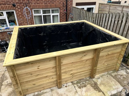 1020mm deep raised 44mm - 1020mm,