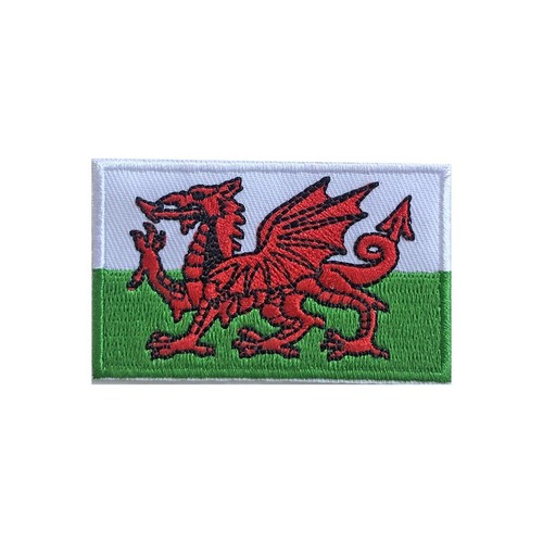 Wales flag embroidery - wales,