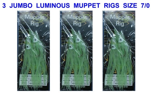 Jumbo luminous muppet rigs 3 - 3,
