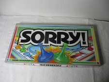 Vintage 90s Parker Brothers Sorry! Board Game Ages 6+ All Pieces & Cards FUN!