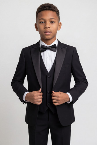Sirri boys black tuxedo - boys, suit
