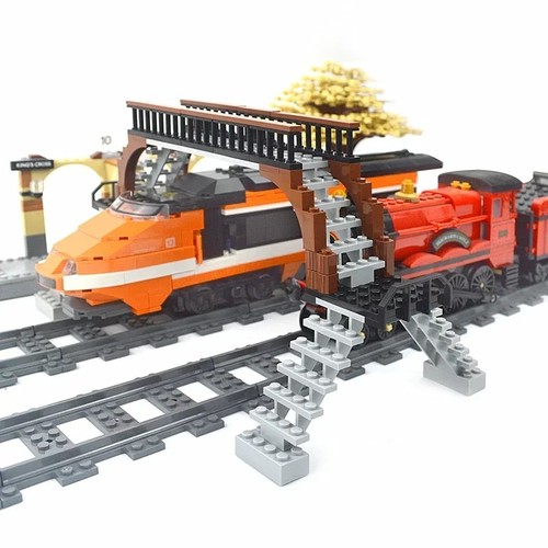 City train track viaduct - city,