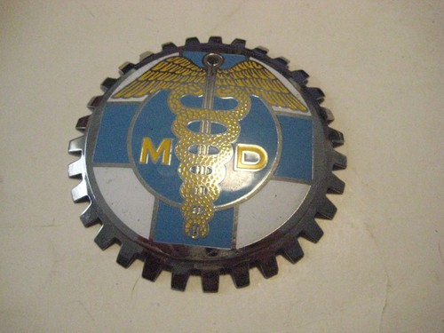 Vintage medical doctor badge - doctor,