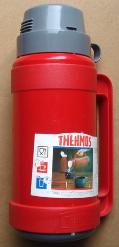 Vintage thermos flask 0 75l - thermos,