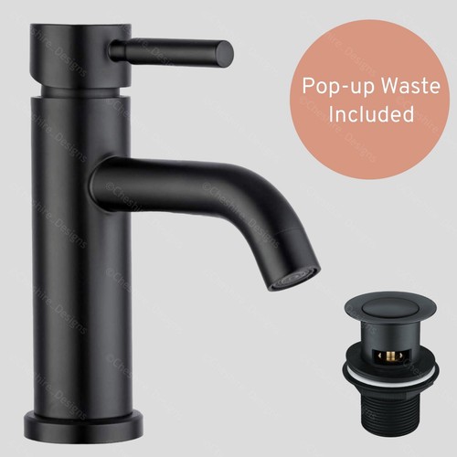 Black bathroom basin - black,