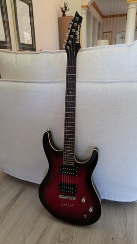 Washburn rx22 2010 flame - washburn, rx22,